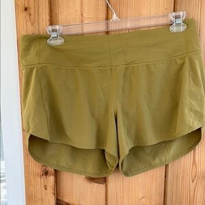Olive Green Women's Shorts